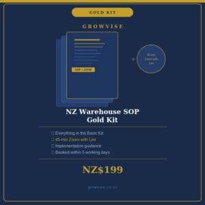 NZ Warehouse SOP Gold Kit